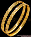 BR1514-2.4  Thick Daily Wear Original Impon Gold Bangle Collections From Chidambaram Gold Covering