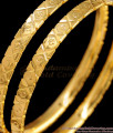 BR1514-2.8 Thick Daily Wear Original Impon Gold Bangle Collections From Chidambaram Gold Covering