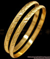 BR1517-2.6 Traditional Original Impon Gold Bangle Collections From Chidambaram Gold Covering