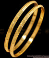 BR1521-2.6 Unique Pattern Original Impon Gold Bangle Designs Gold Plated Jewelry