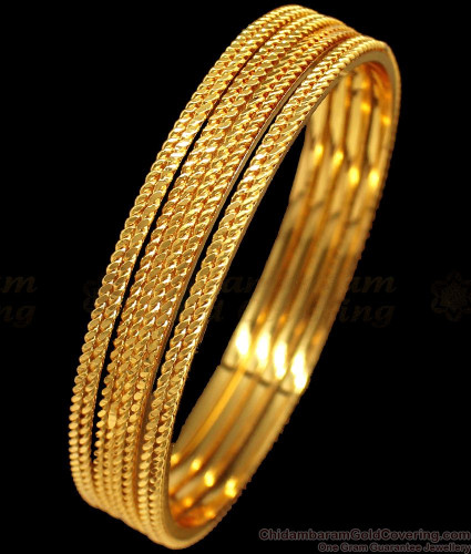 triple miriyam gold bangles