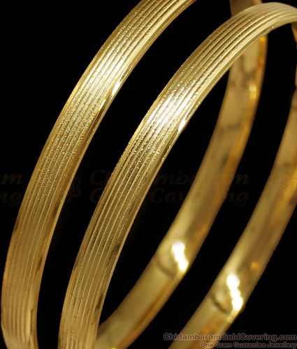 one gram gold kada bangles with price