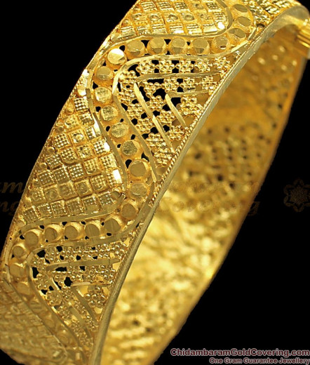 Gold Plated Bangles, Chidambaram Gold Covering Bangles