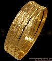 BR1891-2.10 Size Set Of Four Gold Plated Bangle Plain Design Shop Online 