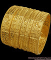 BR2041-2.6 Grand Bridal Gold Bangles Design Forming Collection