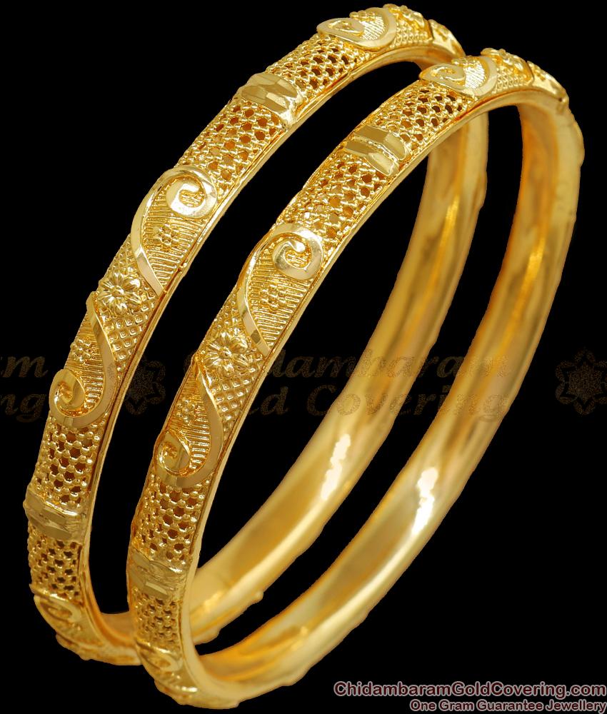 BR2330-2.6 22Kt Bridal Gold Bangles Imitation Jewelry Designs