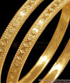 BR2344-2.6 Regular Use Gold Plated Bangle Design