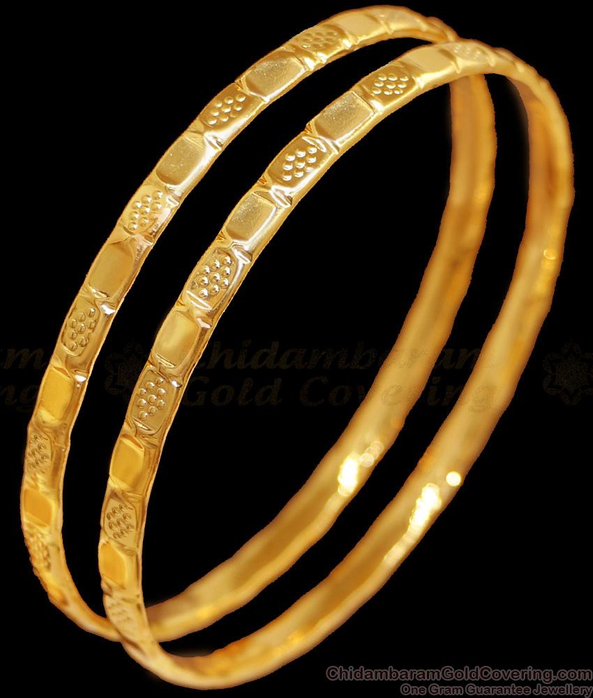 BR2396-2.8 Size South Indian Impon Daily Wear Bangle Designs Shop Online