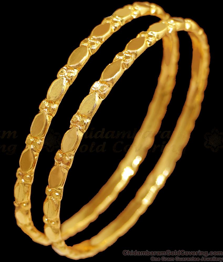 BR2399-2.6 Size Buy High Quality 5 Metal Impon Bangle Online With Price