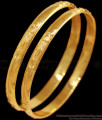 BR2402-2.6 Size Handcrafted Heart Design Impon Bangle Indian Guarantee Jewellery