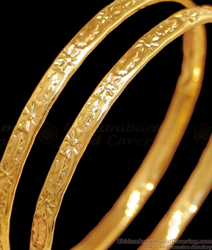 BR2403-2.2 Size Traditional Real Impon Bangle Design For Married Women