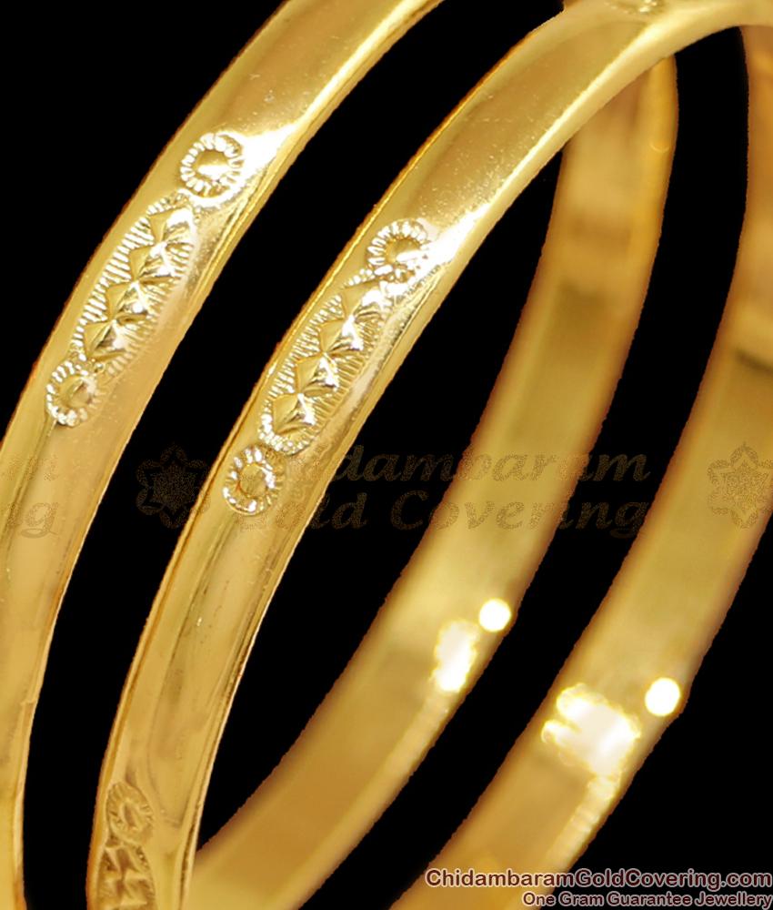 BR2410-2.4 Size Original Impon Quality Gold Bangle Ethnic Wear Collection