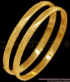 BR2416-2.8 Size Plain Full Gold Impon Bangle For Women At Affordable Price