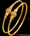 BR2460-2.8 Size Ball Type Gold Imitation Fancy Bangles For Women