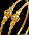 BR2460-2.8 Size Ball Type Gold Imitation Fancy Bangles For Women