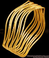 BR2462-2.6 Size Set Of Four Gold Plated Wedding Bangle Set Online