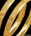 BR2466-2.6 Size Latest Gold Design Guarantee Bangles 2 Gram Jewellery