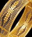 BR2478-2.6 Size Screw Type Micro Gold Plated Kada Bangle Design