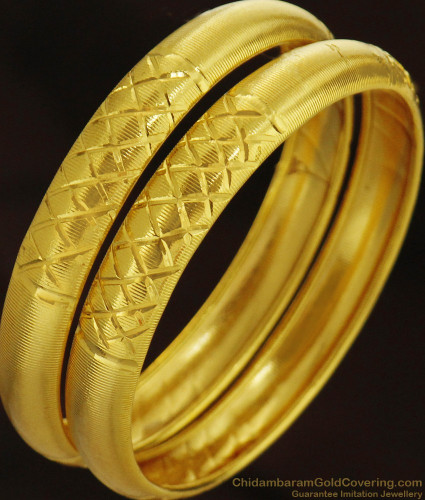 Gold bangles light weight on sale designs