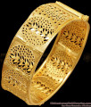 BR2492-2.6 Size Single Piece Gold Kada Bangle Designs For Women