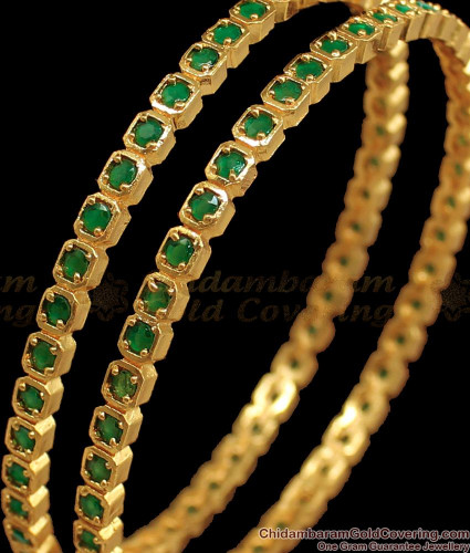 Saraf RS Jewellery Rose Gold Plated Emerald Green Ad Studded Wrap around  Designer Bracelet Buy Saraf RS Jewellery Rose Gold Plated Emerald Green Ad  Studded Wrap around Designer Bracelet Online at Best