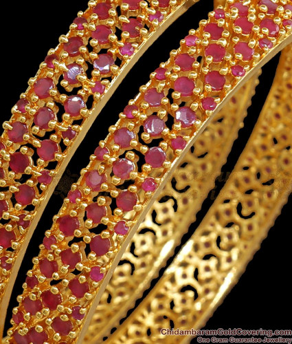 Ruby clearance bangles online