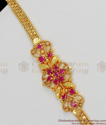 Golden Brass Imitation Jewellery Bracelet for ledies at Rs 150/piece in  Surat
