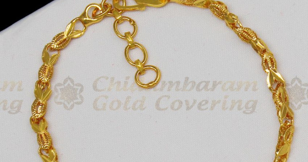 916 Gold Twisted Multi Link Bracelet - Orient Jewellers Singapore