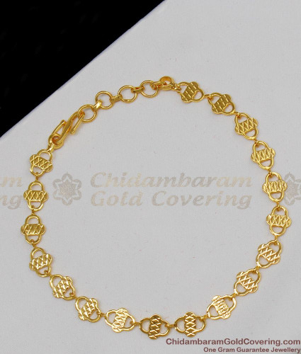 22k Plain Gold Bracelet JG-1910-00245 – Jewelegance