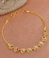 New Arrival Gold Plated Bracelet Jewelry Design For Women BRAC1001