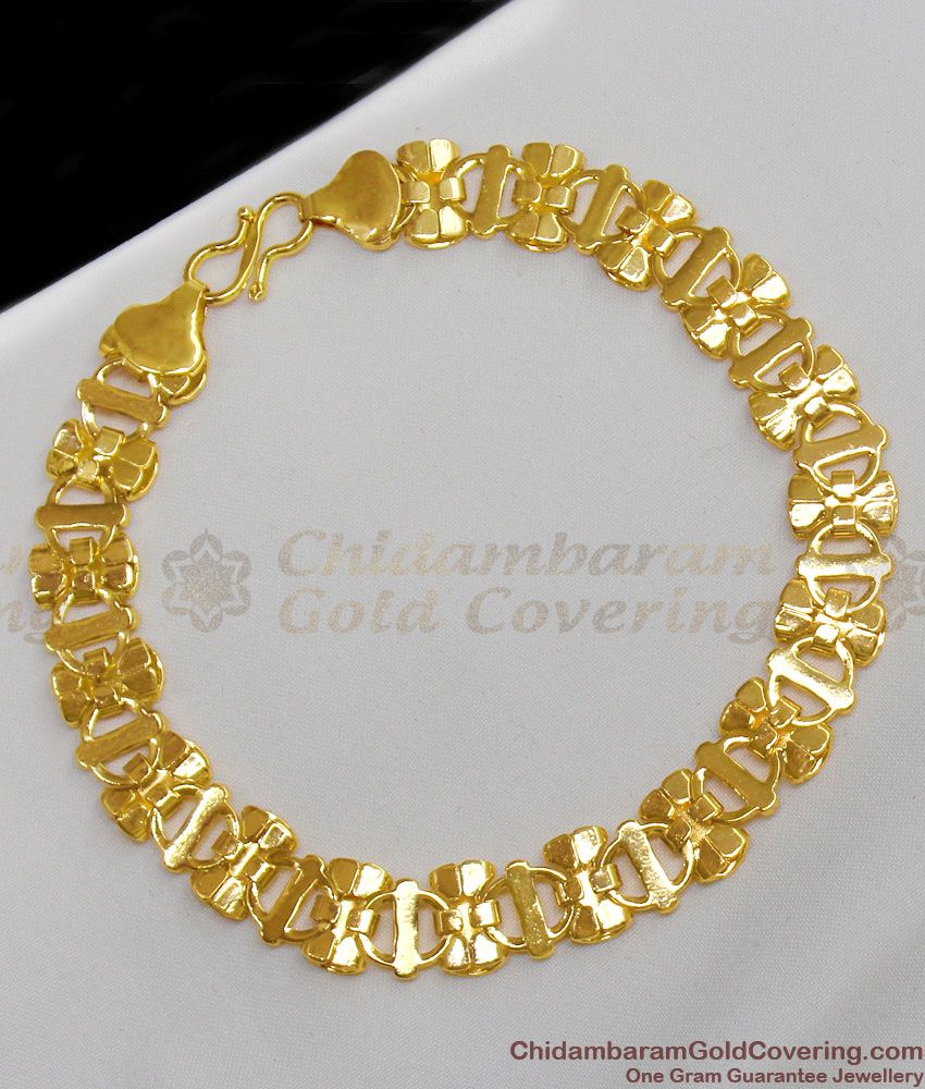 22ct Gold Wide Patta Ladies Bracelet 13.4gm - £1100.00.00 (SKU:26751)