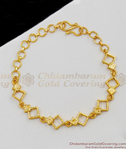 14KT Yellow Gold Interlocked Radiance Bracelet  Mia