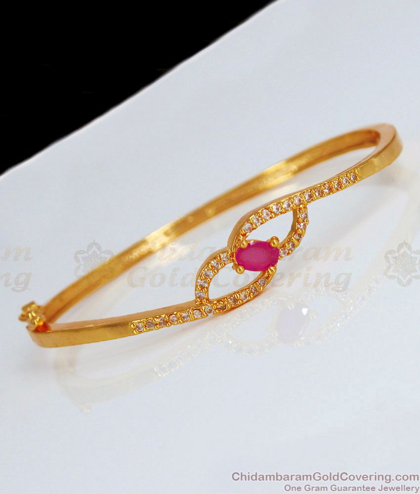 Buy Jewelopia Gold Plated Kada For Men and Boys l Bracelets l Fashion  Jewellery Online at Best Prices in India  JioMart