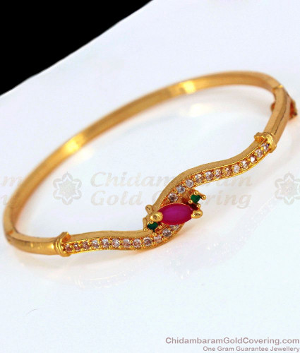 Mantra 999 Pure Gold Bracelet | SK Jewellery