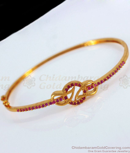 Round Flow Chart Kemp Fancy Gold Plated Bangles New Jewellery Online B24806