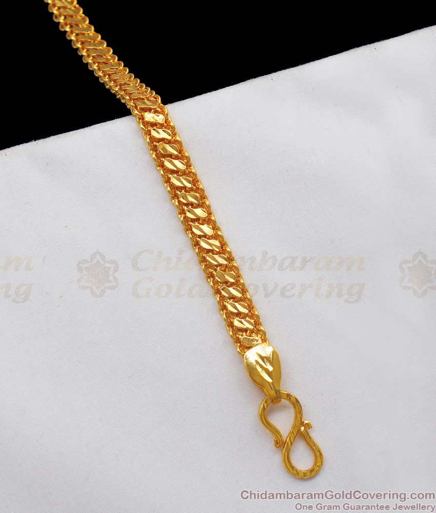 Omega Chain Bracelet / 18K Solid White Gold – NYRELLE