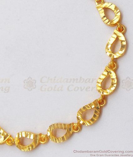 1 Gram Gold Plated Heart Shape Superior Quality Bracelet For Ladies - Style  A284 at Rs 1650.00 | गोल्ड प्लेटेड ब्रेसलेट - Soni Fashion, Rajkot | ID:  2852413637191