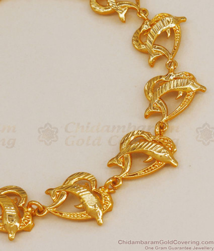 1 Gram Gold Plated Traditional New Stylish Chain For Men and Boy.