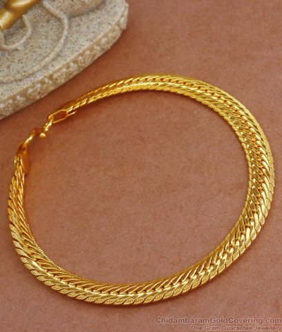 Majestic 2 Gram Gold Bracelet Mens Marriage Collections BRAC706