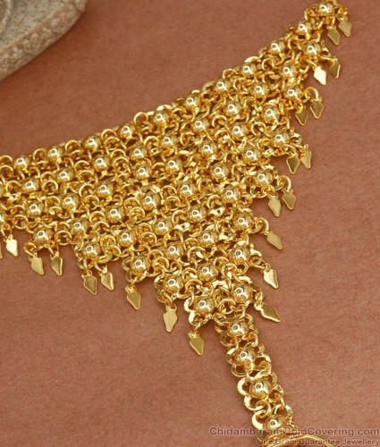 Handmade Fabulous 22k yellow gold lotus design bracelet chain unisex indian  stylish jewelry | TRIBAL ORNAMENTS