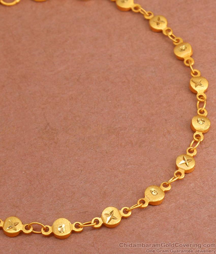 Latest Gold Bracelet Designs In 2 Gram Jewelry BRAC854