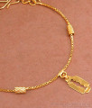 Latest Light Weight Gold Plated Bracelet BRAC869