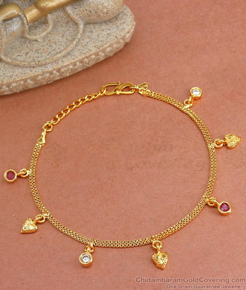 New Arrival Gold Imitation Bracelet Stone Design BRAC872