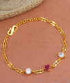 Thin Light Weight Gold Plated Bracelet BRAC880