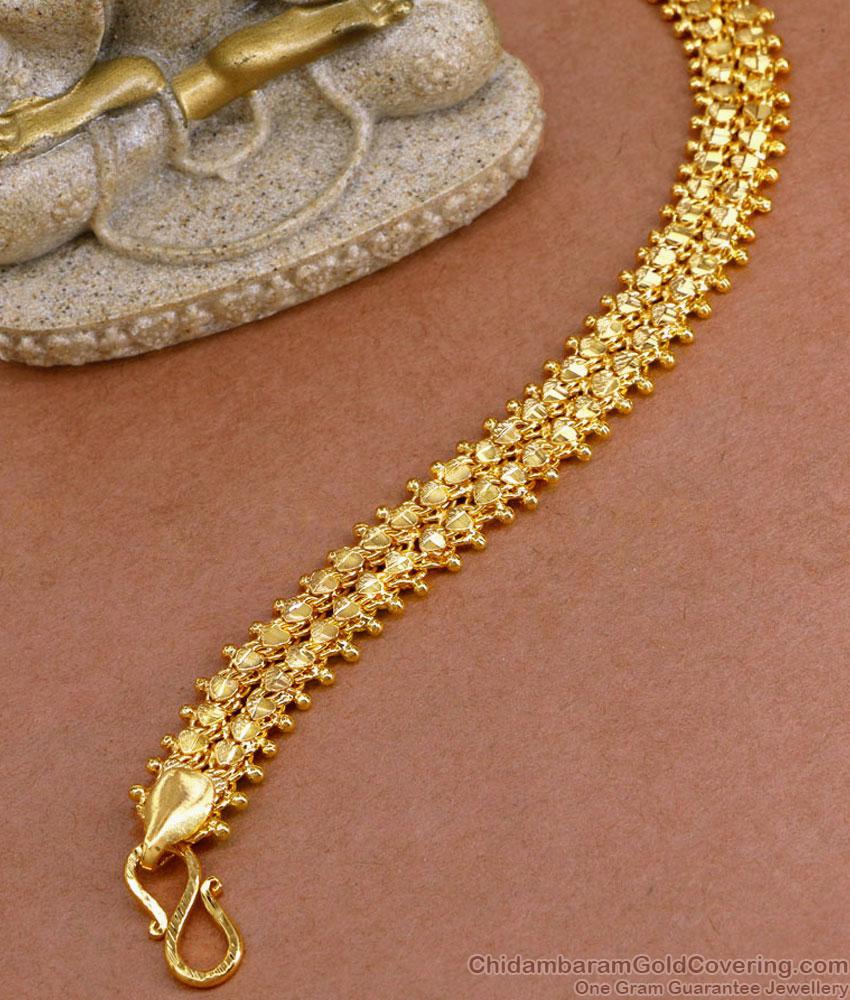 Gents Functions Wear Gold Bracelet New Hand Chain Design BRAC883