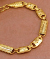 Handcrafted 2 Gram Gold Light Weight Bracelet For Mens BRAC888