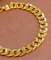 New Arrival Handcrafted Curb Chain Bracelet 1 Gram Jewellery BRAC892