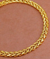 Plain Chain Type Gold Bracelet Daily Wear Collection BRAC895