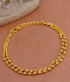 Traditional 2 Line Gold Plated Bracelet Beads Design BRAC897