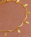 New Arrival Light Weight Gold Bracelet Hanging Charms Design BRAC902